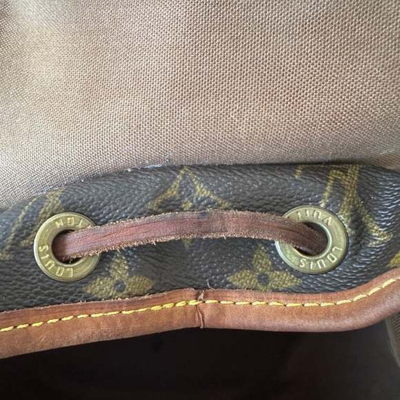 Louis Vuitton Classic Monogram Tan and Brown Backpack - Picture 12 of 13
